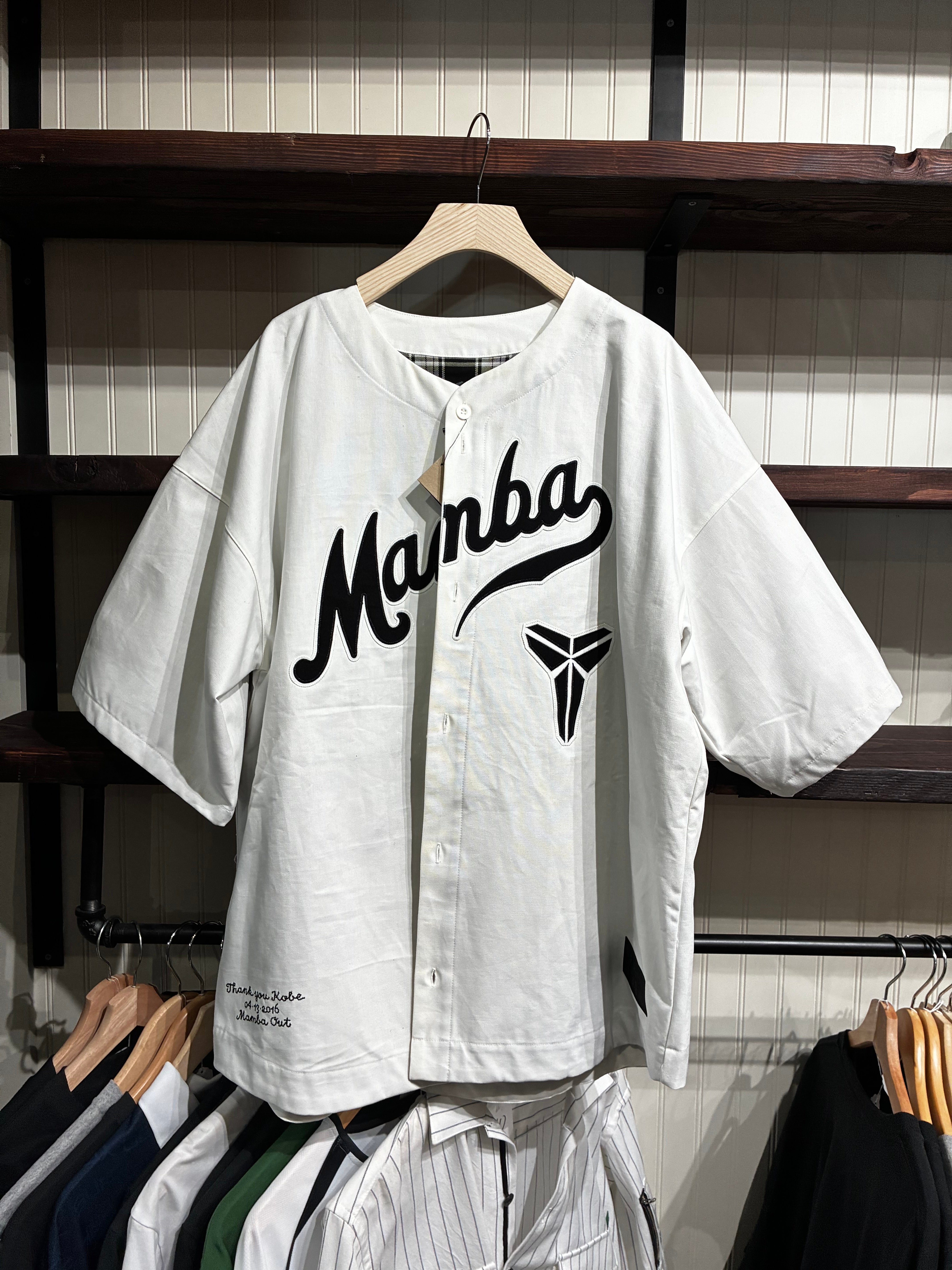 mamba baseball jersey